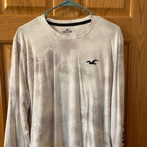 y2k Hollister LongSleeve rose tee